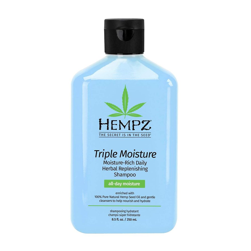 Интенсивно увлажняющий шампунь HEMPZ Daily Hair Care Triple Moisture Replenishing Shampoo 265 мл - основное фото