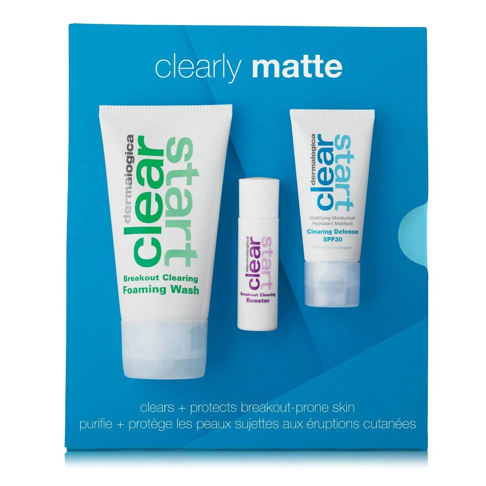 Лечебный набор «Очищение и защита» для проблемной кожи Dermalogica Clearly Matte Kit - основное фото