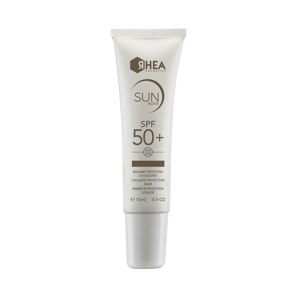 Локализованная защита бальзам Rhea Cosmetics Sun Block SPF50+ Localized Protection Balm 15 мл - основное фото