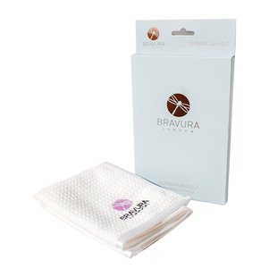 Фланель для очищения и разглаживания кожи лица и тела Bravura London Dermaflannel Exfoliator for Face & Body 1 шт - основное фото