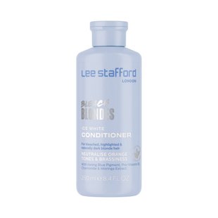 Кондиціонер із синім пігментом Lee Stafford Bleach Blondes Ice White Conditioner 250 мл - основне фото