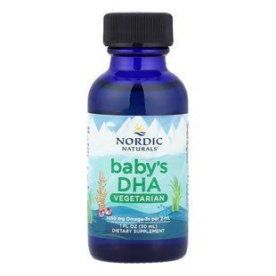 Риб'ячий жир для дітей Nordic Naturals Baby's DHA Vegetarian 1050 mg 30 мл - основне фото
