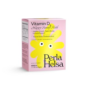 Витамин D3 для детей Perla Helsa Vitamin D3 Kids 1000 IU 60 шт - основное фото