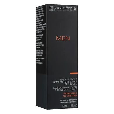 Гель для умывания и лёгкого бритья Academie Men Easy Shaving Even On A Three Days' Stubble 150 мл - основное фото