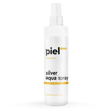 Антивіковий зволожувальний спрей для обличчя Piel Cosmetics Rejuvenate Silver Aqua Spray 250 мл - основне фото
