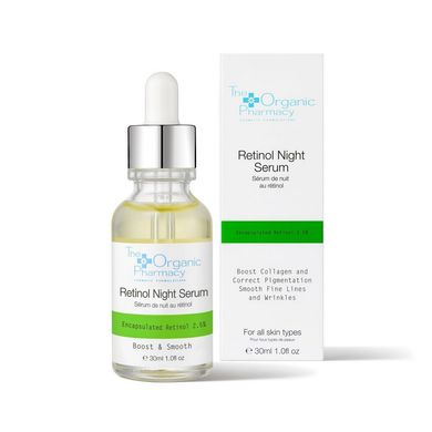 Ночная сыворотка с инкапсулированным ретинолом The Organic Pharmacy Retinol Night Serum 30 мл - основное фото
