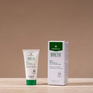 Себорегулирующий противовоспалительный гель Cantabria Labs Biretix Duo Purifying Exfoliant Gel / Anti-Blemish Gel 30 мл - основное фото