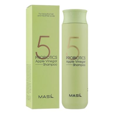 Шампунь для балансу pH шкіри голови Masil 5 Probiotics Apple Vinegar Shampoo 300 мл - основне фото