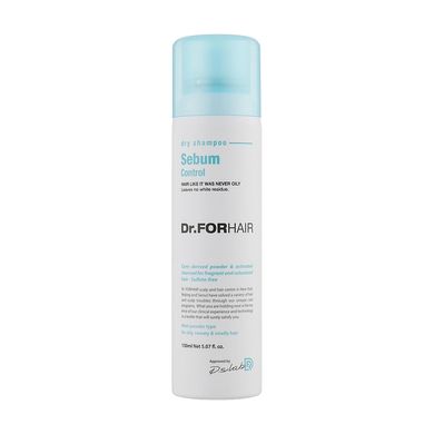 Сухий шампунь для зменшення жирності Dr. FORHAIR Sebum Dry Shampoo 150 мл - основне фото