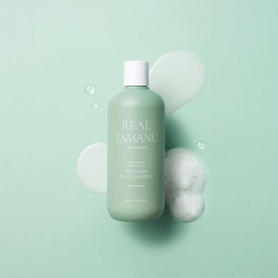 Успокаивающий шампунь с маслом таману RATED GREEN REAL TAMANU Cold Press Tamanu Oil Soothing Scalp Shampoo 400 мл - основное фото