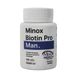 Чоловічі вітаміни для росту волосся та бороди MinoX Biotin Pro Man 100 шт - додаткове фото