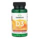 Вітамін D3 у капсулах Swanson Vitamin D3 High Potency 1000 IU 250 шт - додаткове фото