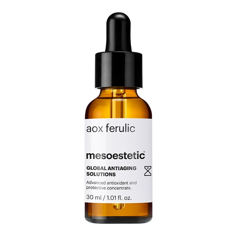 Антиоксидантная сыворотка с феруловой кислотой и витамином C Mesoestetic Aox Ferulic 30 мл - основное фото