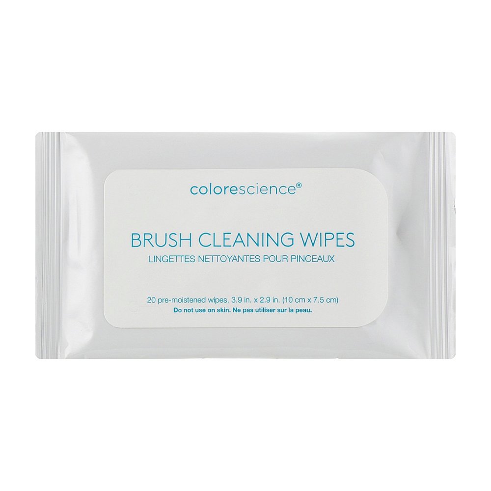 Салфетки для очищения кистей для макияжа ColoreScience Brush Cleaning Wipes 20 шт - основное фото