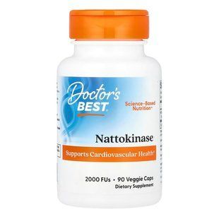 Наттокіназа Doctor's Best Nattokinase 2000 FU 90 шт - основне фото