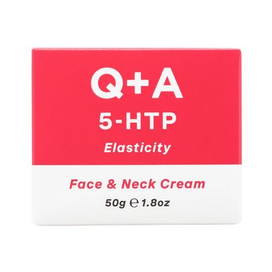 Крем для обличчя та шиї Q+A 5-HTP Face & Neck Cream 50 мл - основне фото