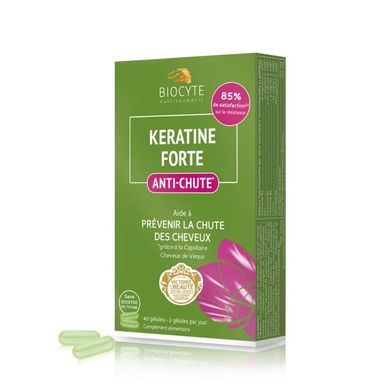 Харчова добавка Biocyte Keratine Forte Anti-Chute 40 шт - основне фото