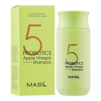 Шампунь для балансу pH шкіри голови Masil 5 Probiotics Apple Vinegar Shampoo 150 мл - основне фото