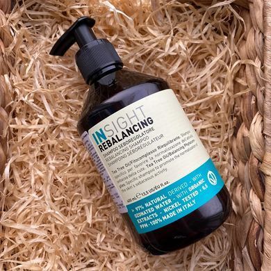 Шампунь для жирної шкіри голови Insight Rebalancing Shampoo 400 мл - основне фото