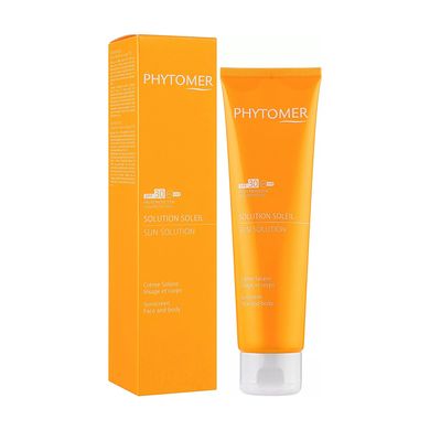 Сонцезахисний крем для обличчя та тіла Phytomer Sun Solution Sunscreen Face And Body SPF 30 125 мл - основне фото