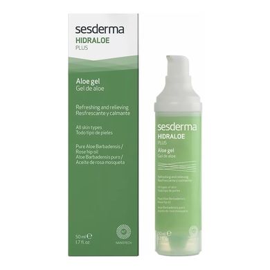 Увлажняющий гель для лица c алоэ Sesderma Hidraloe Plus Aloe Gel 50 мл - основное фото