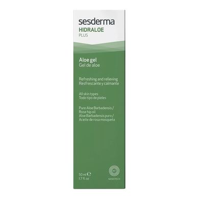 Увлажняющий гель для лица c алоэ Sesderma Hidraloe Plus Aloe Gel 50 мл - основное фото