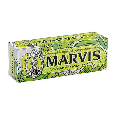 Зубна паста зі смаком чаю матча Marvis Creamy Matcha Tea 25 мл - основне фото