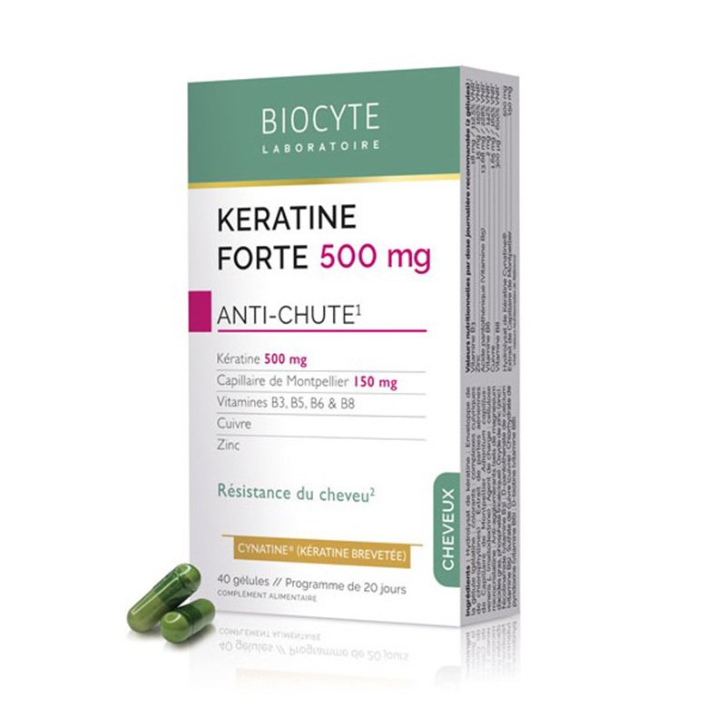 Пищевая добавка Biocyte Keratine Forte Anti-Chute 40 шт - основное фото