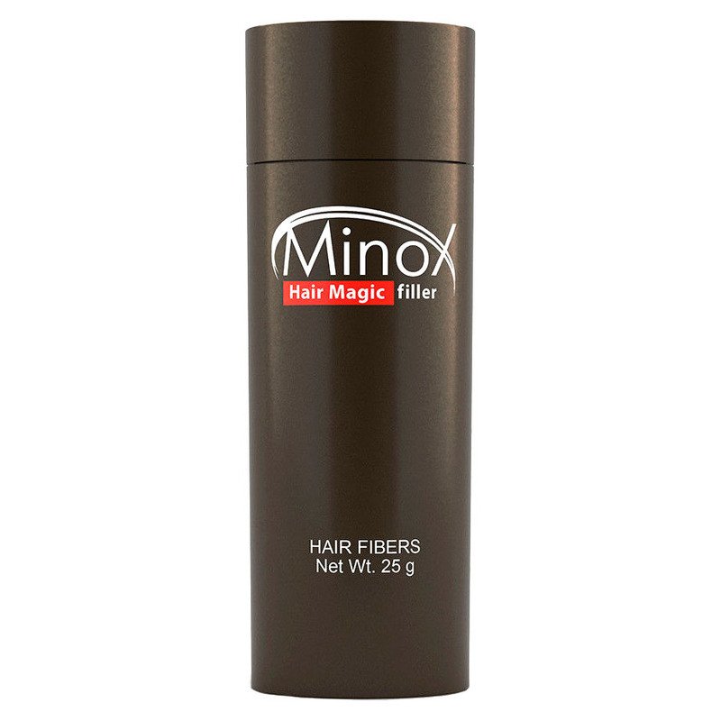 Пудра-камуфляж для волос № 1 (чёрный) MinoX Hair Magic Filler 25 г - основное фото
