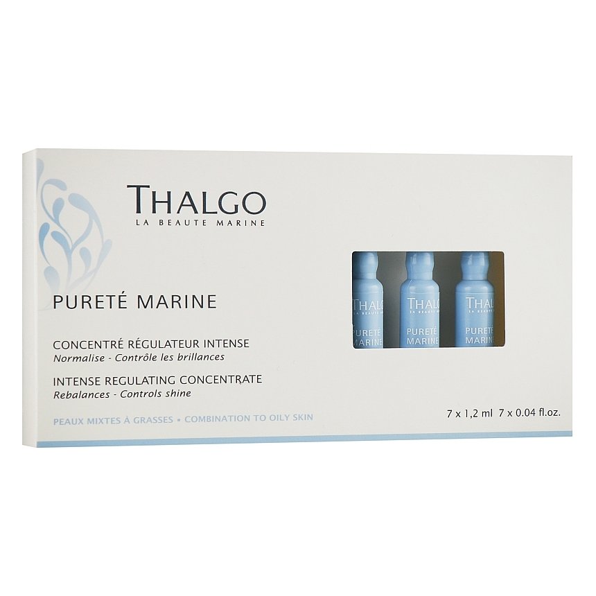 Себорегулирующий концентрат THALGO Purete Marine Intense Regulating Concentrate 7x1,2 мл - основное фото