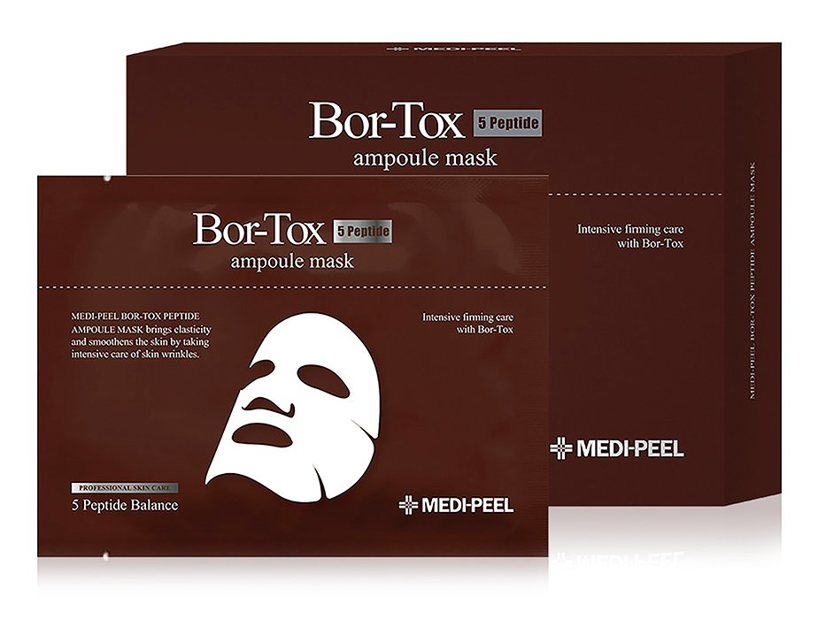 Тканинна маска з пептидним комплексом MEDI-PEEL Bor-Tox Peptide Ampoule Mask 10 шт - основне фото