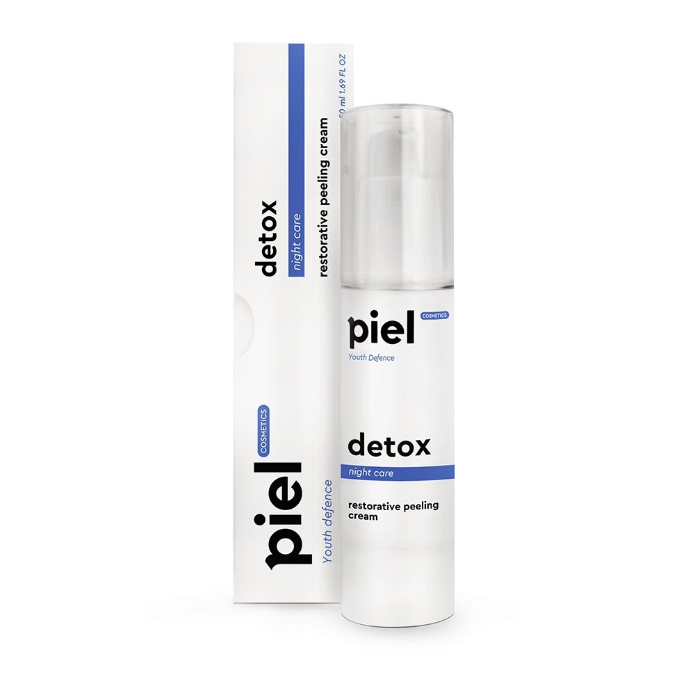 Ночной регенерирующий крем с пилинг-эффектом Piel Cosmetics Detox Restorative Peeling Cream 50 мл - основное фото