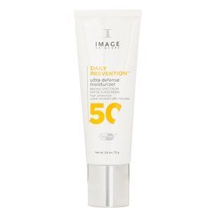 Омолаживающий солнцезащитный крем SPF 50 Image Skincare Daily Prevention Ultra Defense Moisturizer SPF 50 73 г - основное фото