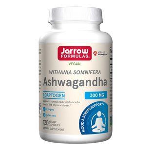 Ашваганда Jarrow Formulas Ashwagandha 300 mg 120 шт - основне фото