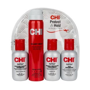 Дорожный набор для волос CHI Infra Protect & Hold Kit - основное фото