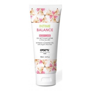 Гель для интимной гигиены Exsens Intime Balance Intimate Cleansing Gel with Organic Aloe Vera 100 мл - основное фото