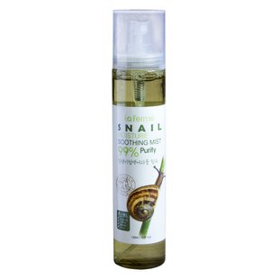 Міст з равликовим муцином FarmStay La Ferme Snail Moisture Soothing Mist 120 мл - основне фото