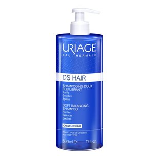 М'який балансувальний шампунь Uriage DS Hair Soft Balancing Shampoo 500 мл - основне фото