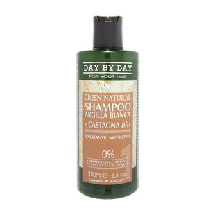 Шампунь с белой глиной и каштаном Alan Jey Green Natural Argilla Bianca E Castagna Bio Shampoo 250 мл - основное фото