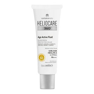 Солнцезащитный крем-флюид для лица Cantabria Labs Heliocare 360 Age Active Fluid Sunscreen SPF 50 50 мл - основное фото