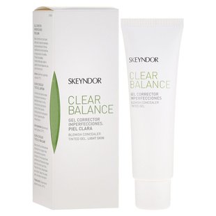 Тонирующий гель от покраснений Skeyndor Clear Balance Blemish Concealer Tinted Gel Light SPF 15 30 мл - основное фото