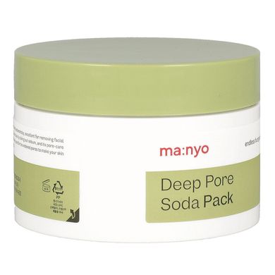 Маска для глубокого очищения пор с содой Manyo Deep Pore Soda Pack 100 мл - основное фото