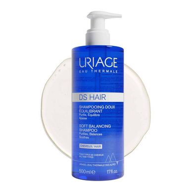 Мягкий балансирующий шампунь Uriage DS Hair Soft Balancing Shampoo 500 мл - основное фото