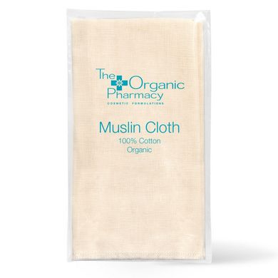 Муслинова серветка для очищення шкіри The Organic Pharmacy Organic Muslin Cloth 1 шт - основне фото