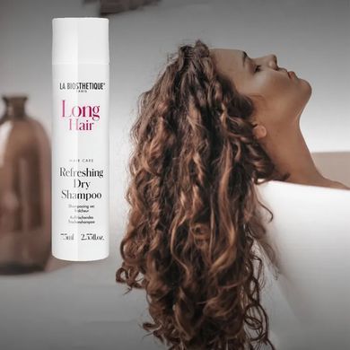 Освіжаючий сухий шампунь для довгого волосся La Biosthetique Long Hair Refreshing Dry Shampoo 75 мл - основне фото