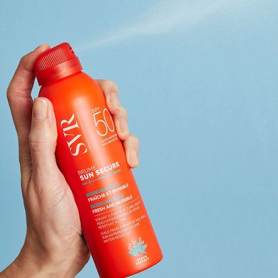 Сонцезахисний спрей-мiст SVR Sun Secure Biodegradable Fresh and Invisible SPF 50 200 мл - основне фото