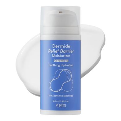 Увлажняющий крем с комплексом керамидов Purito Dermide Relief Barrier Moisturizer 100 мл - основное фото