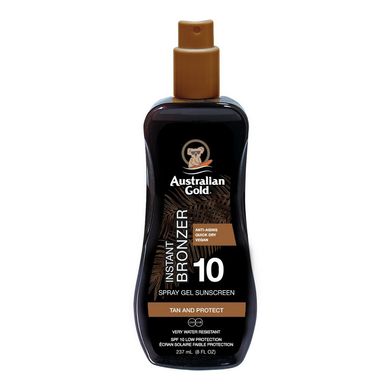 Водостойкий солнцезащитный спрей-гель Australian Gold Spray Gel Sunscreen SPF 10 237 мл - основное фото