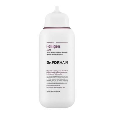 Відновлювальна маска-кондиціонер для пошкодженого волосся Dr. FORHAIR Folligen Silk Treatment 50 мл - основне фото