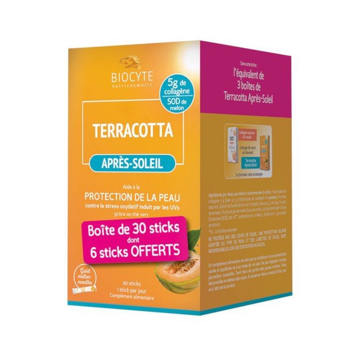 Пищевая добавка Biocyte Terracotta Apres Soleil 30 шт - основное фото